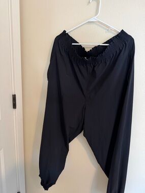 Athleta Black Elastic Waist Pull-On Pants